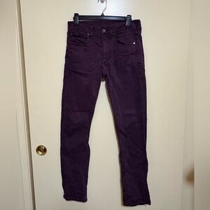Rag & Bone Rich Purple Fabric